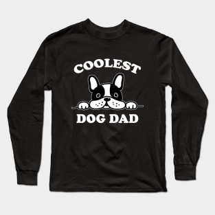 coolest dog dad Long Sleeve T-Shirt